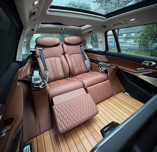 宝马x7豪华四座版x7内饰定制航空座椅