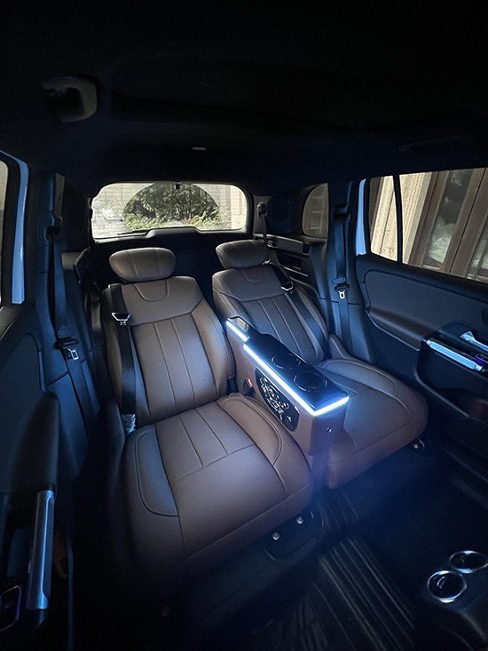 奔驰glb后排改装航空座椅案例内饰升级_凤凰网汽车_凤凰网