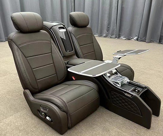 15款奔驰gl500内饰改装航空座椅升级图