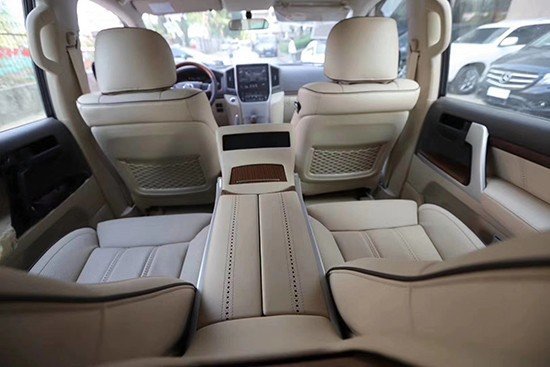 丰田陆地巡洋舰2700改装航空座椅方案图