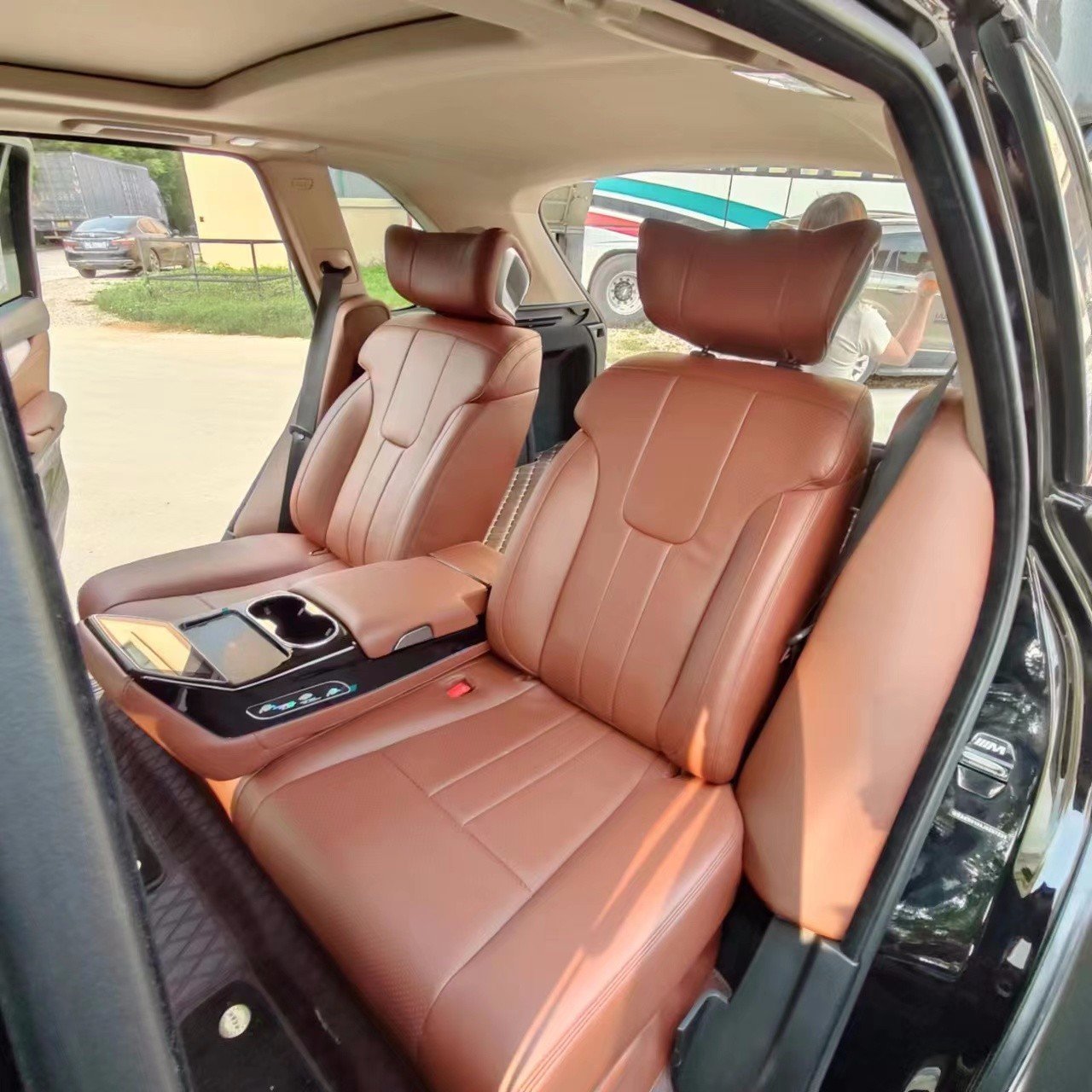 宝马x5升级沙发床航空座椅专车专用