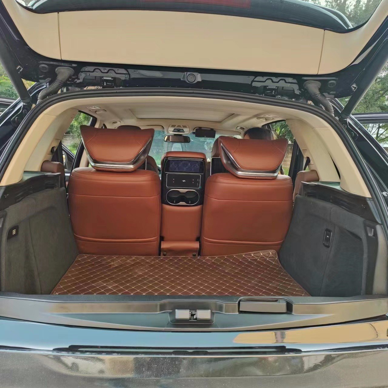 宝马x5升级沙发床航空座椅专车专用