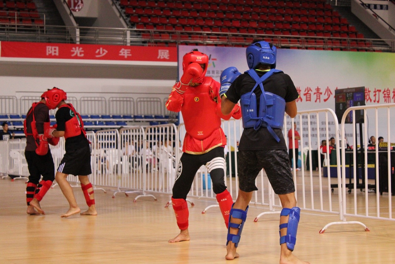 赛事速递体彩杯2019安徽省青少年武术散打锦标赛开赛