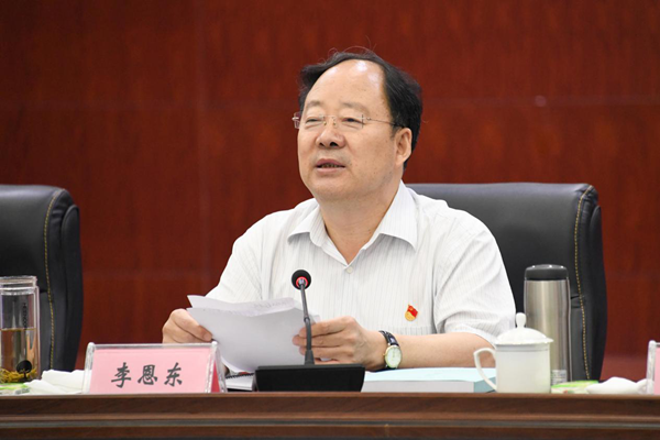 河南省人大常委会视察组视察省市场监管局代表建议办理情况