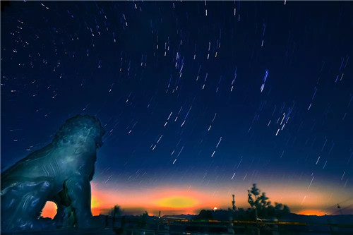 嵩县白云山一闪一闪亮晶晶漫天都是小星星