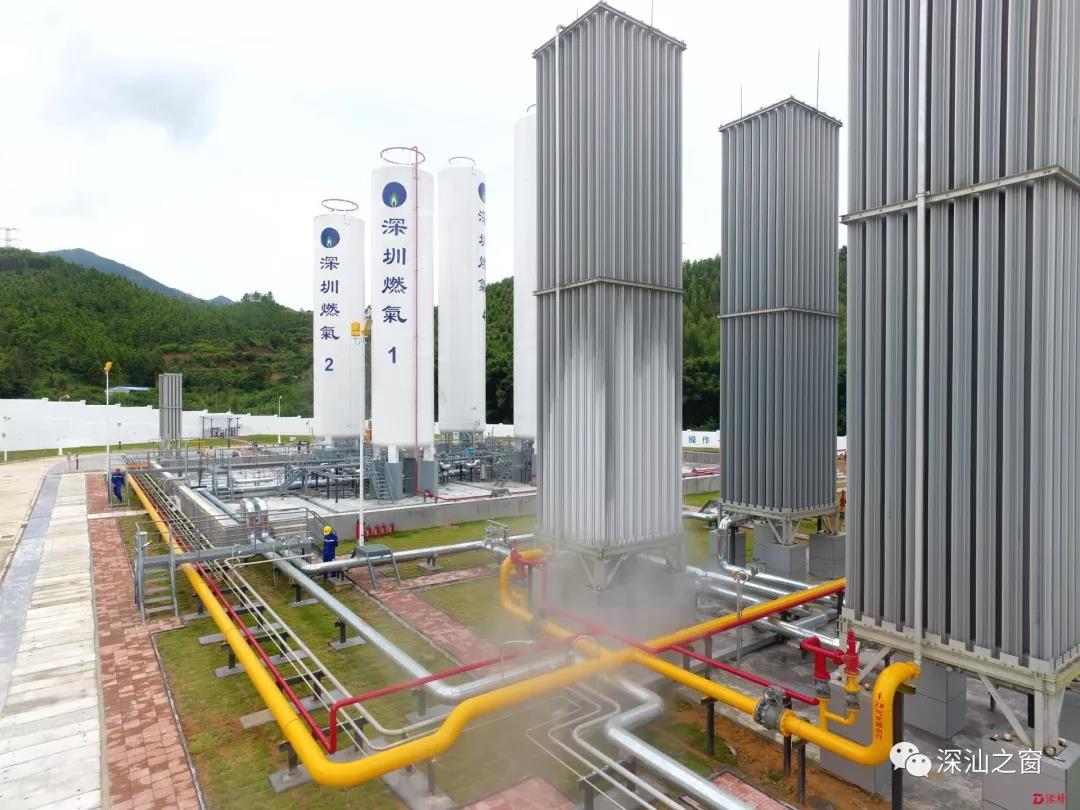 深汕合作区首个天然气场站竣工投产