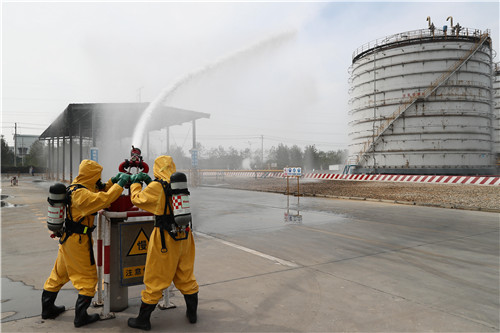 安徽省组织开展特种设备压力管道泄漏应急救援综合演练