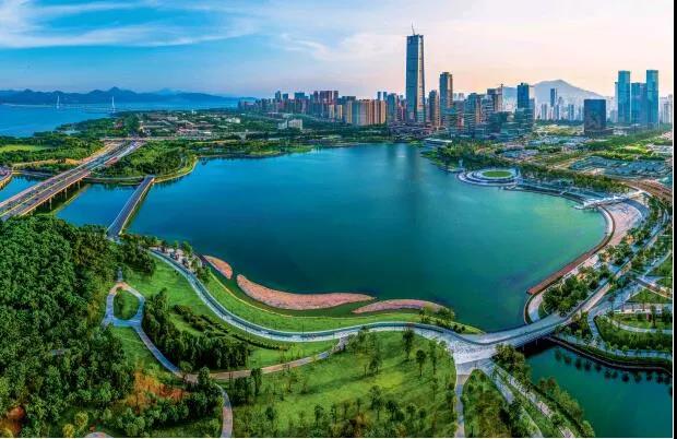 深圳大冲公园盛大开园南山区公园总数达136个