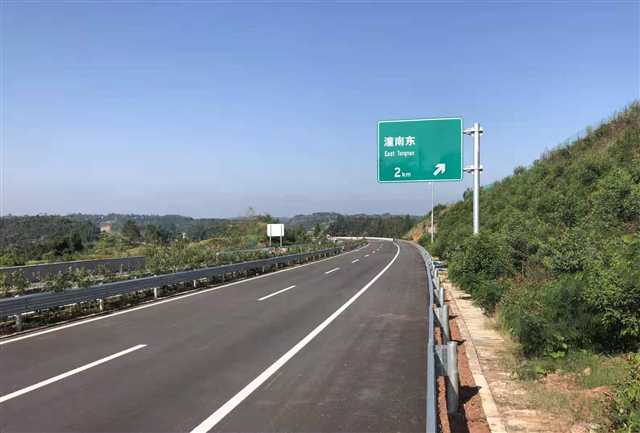 潼荣高速年底建成通车 将形成西安到昆明最短高速里程