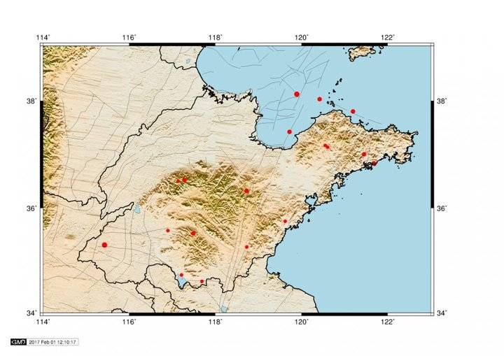 你感覺到了沒?11月份,山東共發生天然地震32次