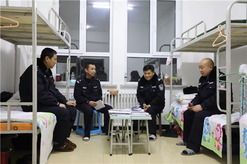 凤凰山监狱接力为胜利疫不容辞