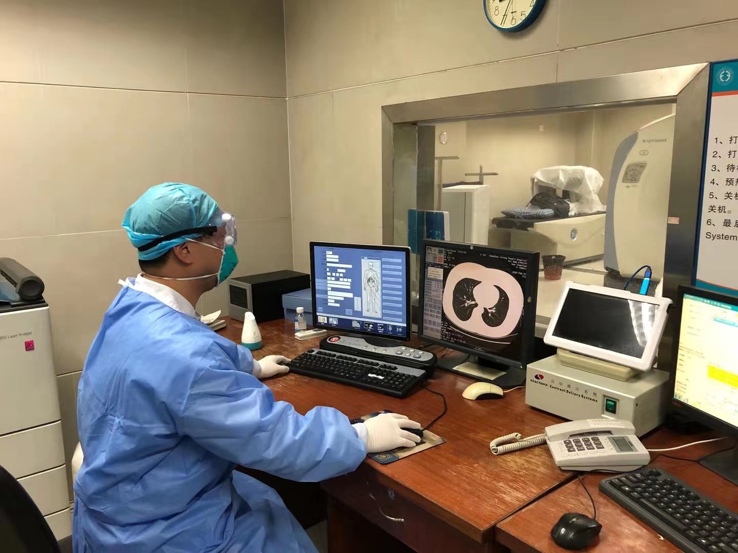 深圳福永人民医院放射科团队他们是一线医生的眼睛