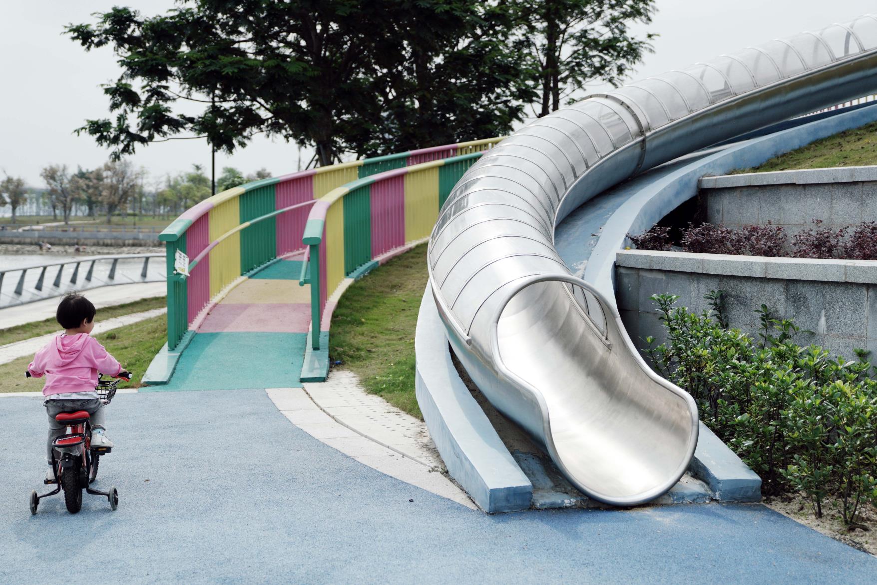 灵山儿童公园缤纷出场南沙儿童有了好去处