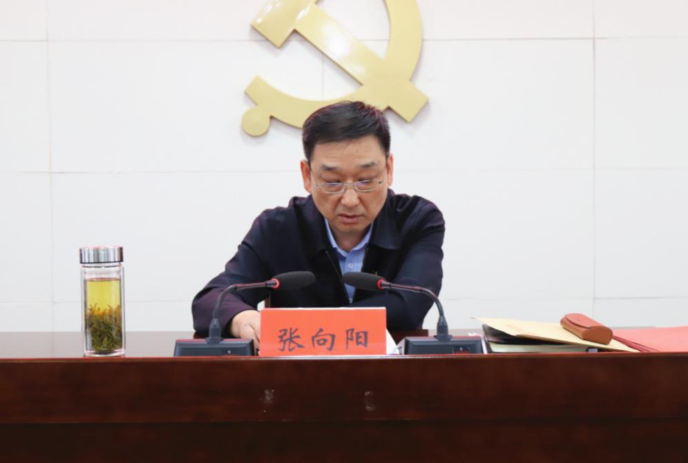 张向阳回顾了信阳市市场监管局局系统2019年全面从严治党和党风廉政