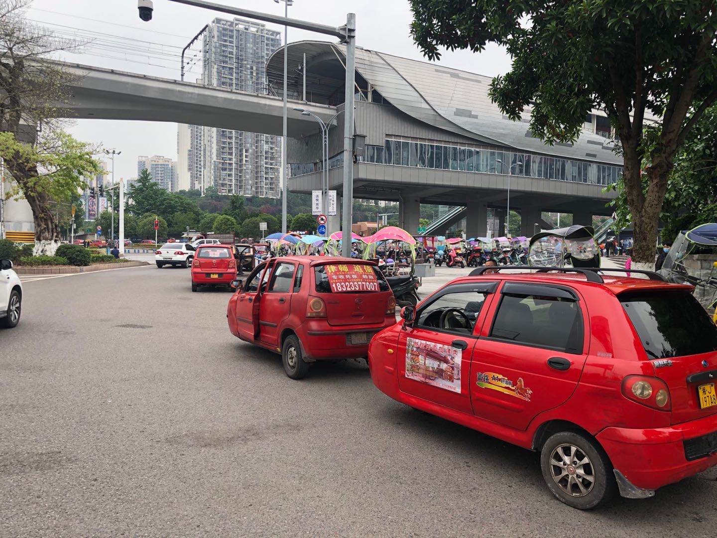 6月16日起 重庆高新区大学城区域严禁非法三轮车行驶,停放