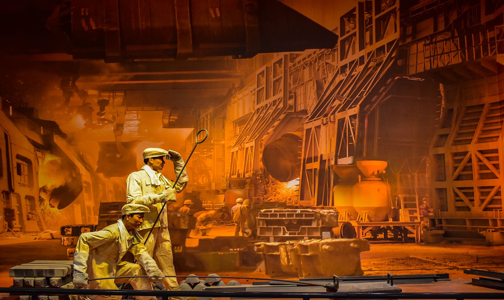 三线建设时期的工业发展(三线建设攀枝花博物馆 图)第四个作用,是能