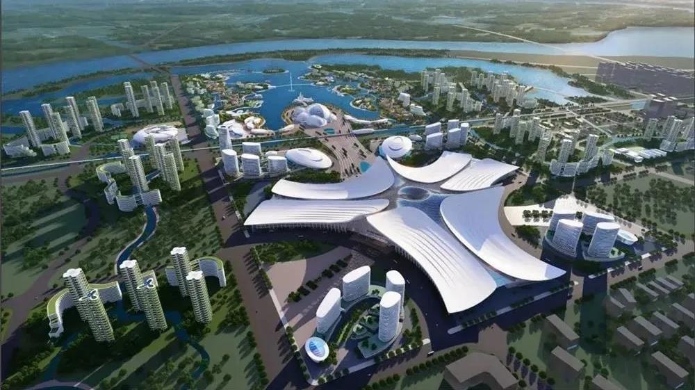 空港国际商务新城规划图临空产业园中日产业园规划图汉口北商贸物流区
