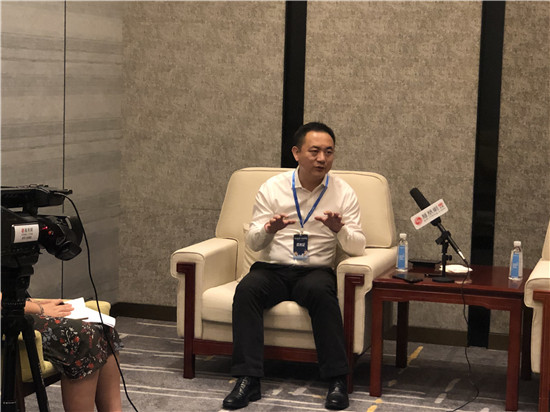 频道在论坛后采访了融创文旅集团总裁助理兼广州文旅城总经理魏斌先生