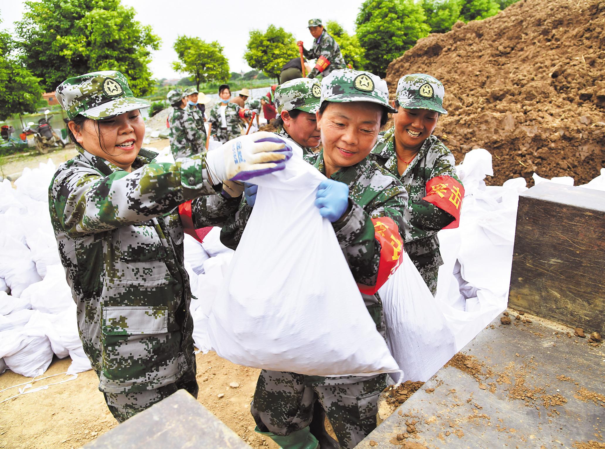 抗洪娘子軍