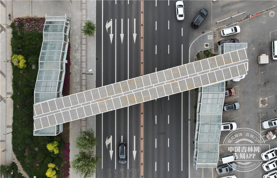 长春新增这些过街天桥 高清航拍照来啦!