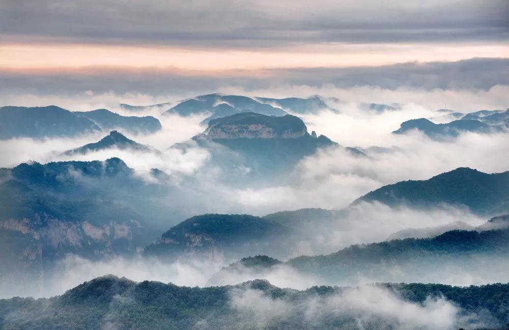 腾云驾雾看云台山云海