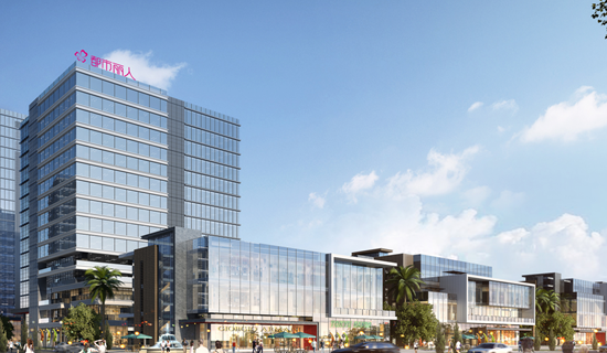 位于凤岗的都市丽人总部效果图今年6月,位于东莞市凤岗镇的都市丽人