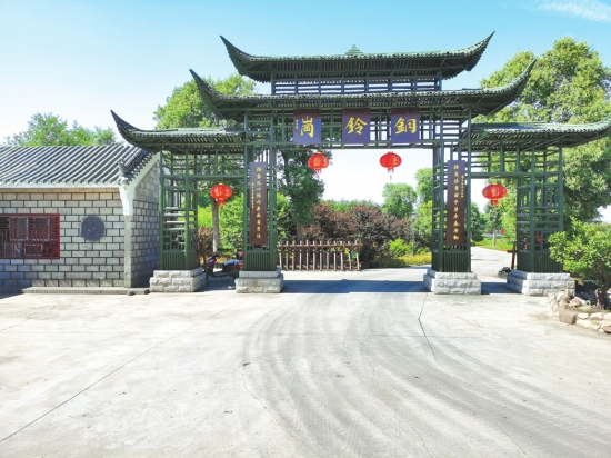 荆州市最美乡村荆州区八岭山镇铜岭村掠影