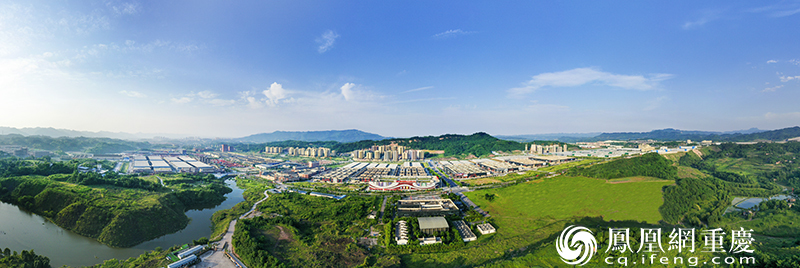 重庆公路物流基地全景