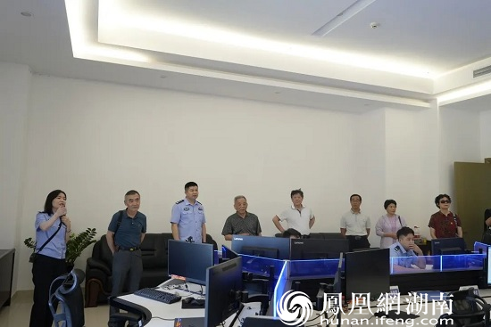 见证公安发展 传承革命精神——常德市公安局离退休干部到鼎城参观指导公安工作