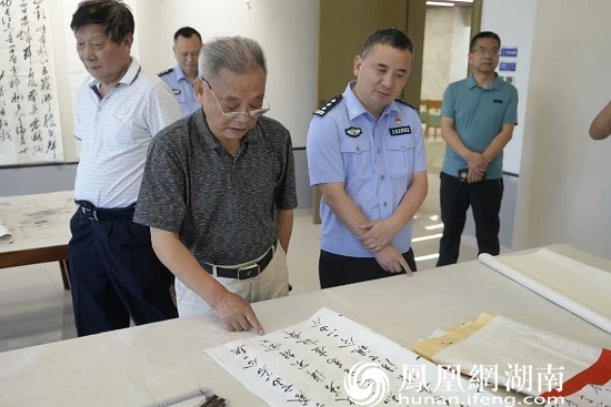 见证公安发展 传承革命精神——常德市公安局离退休干部到鼎城参观指导公安工作