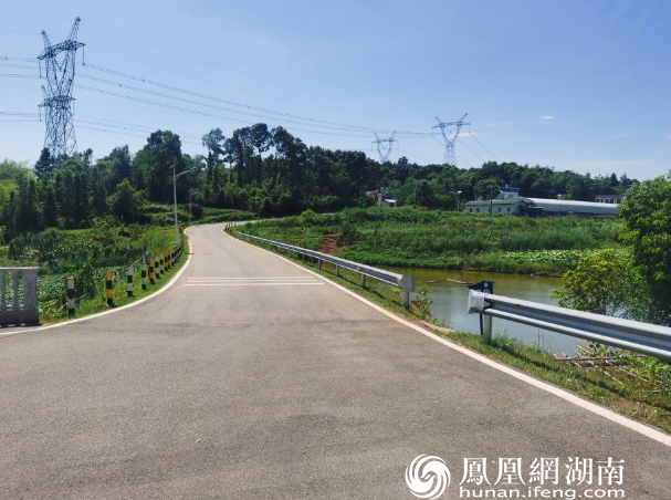 白马桥街道白龙社区路段整治后