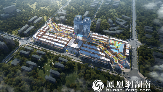 邵东奥特莱斯环球购物公园项目一期商业中心首批6栋商业楼如期顺利封顶凤凰网湖南_凤凰网