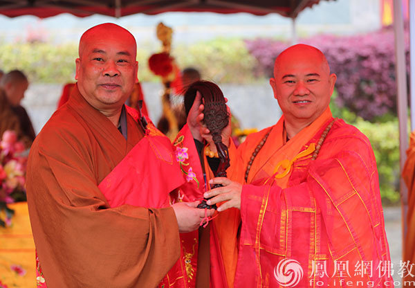 千年古刹名蓝得主:演明大和尚荣膺南岳祝圣寺方丈