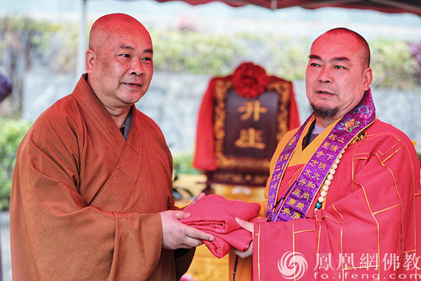 千年古刹名蓝得主:演明大和尚荣膺南岳祝圣寺方丈