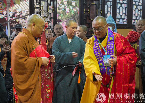 千年古刹名蓝得主:演明大和尚荣膺南岳祝圣寺方丈