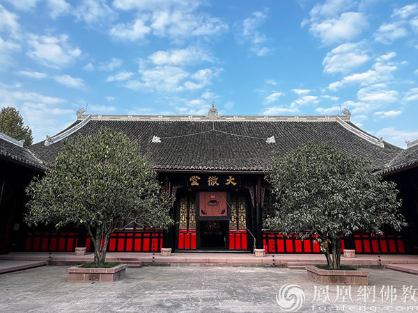 成都昭觉寺禅堂