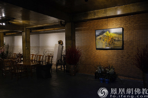 开山见佛展览现场(图片来源:凤凰网佛教文化 摄影:于椿根)