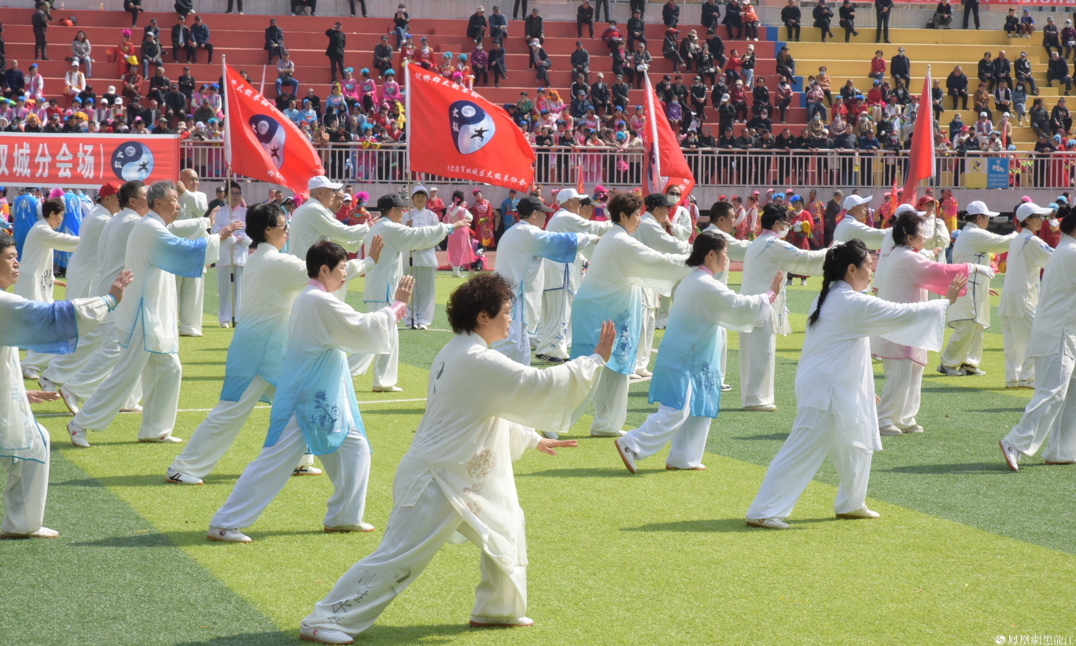 相约亚冬 共享精彩|哈尔滨市太极拳协会举行庆祝2025年第九届亚冬会倒计时300天活动