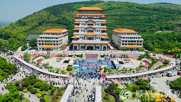 传播素食文化，倡导绿色生活：2024宜兴素博会在佛光祖庭大觉寺开幕