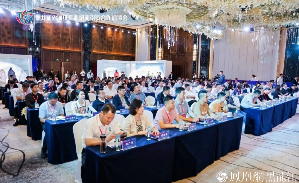 中国鹤城·绒耀九州 | 黑龙江省羽绒产业招商引资合作洽谈会在齐齐哈尔举行