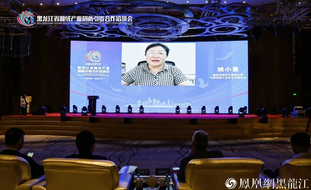 中国鹤城·绒耀九州 | 黑龙江省羽绒产业招商引资合作洽谈会在齐齐哈尔举行