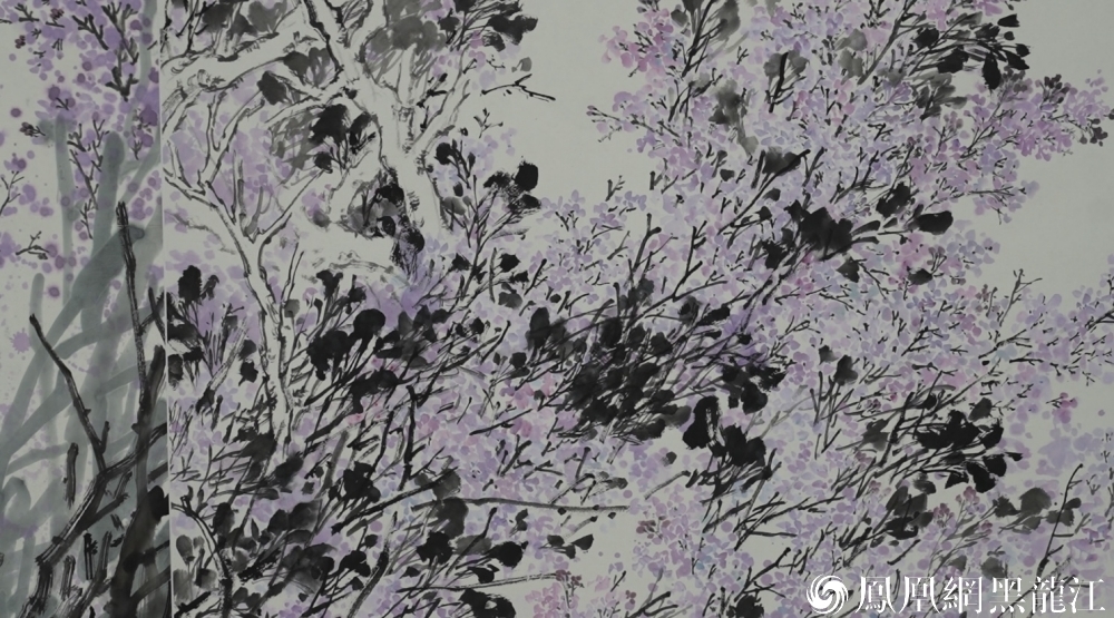 鸡西 | 四美术教师举办“周墨时光”国画展 亮相便成顶流