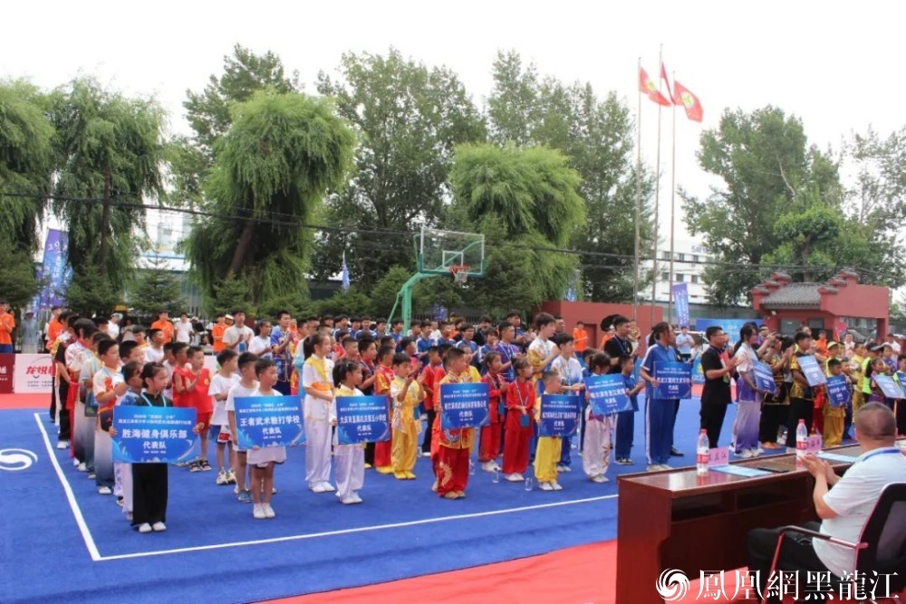 “奔跑吧&middot;少年”2024年黑龙江省青少年U系列武术套路比赛开幕