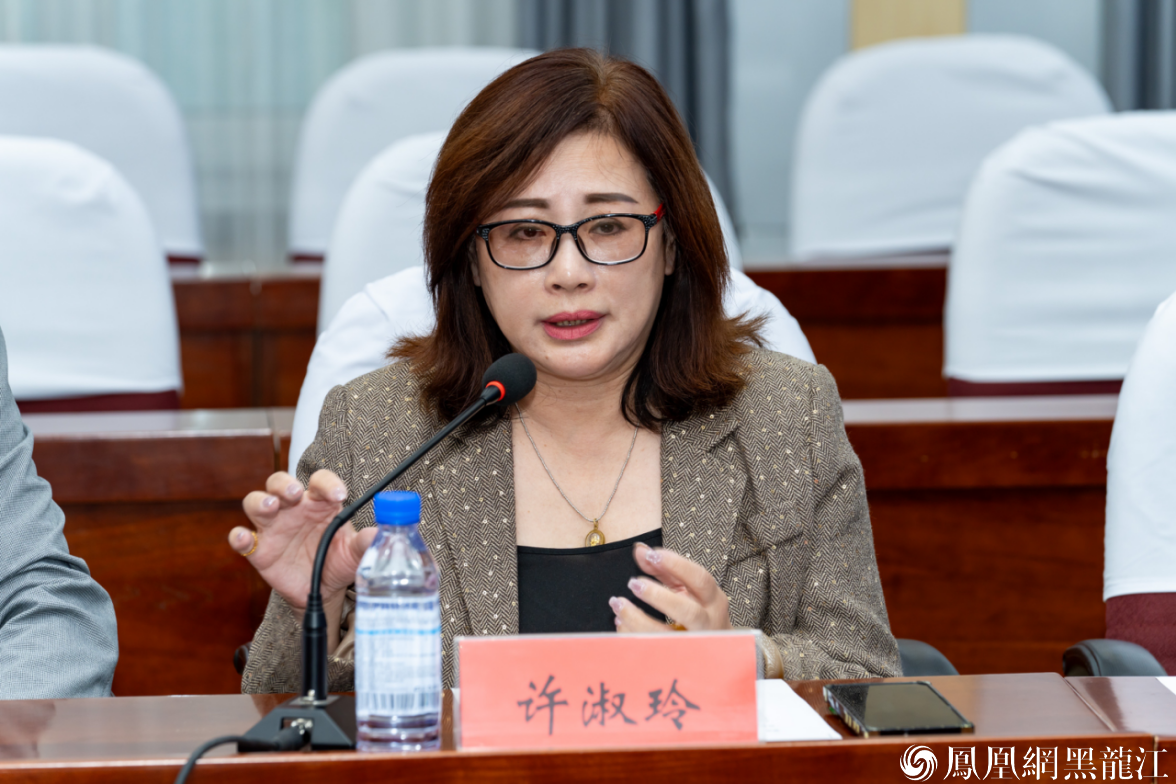 台湾旅行商业公会总会大陆总顾问、中国海峡旅行社股份有限公司董事长许淑玲发言