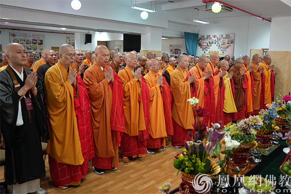 海内外大德高僧共同追思健钊长老