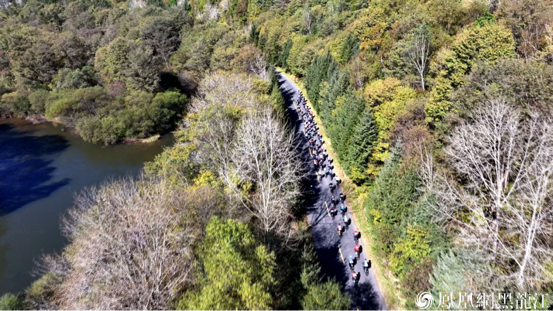 大箐山县：“最美乌带路·骑游山水间”2024中国·伊春大箐山公路自行车赛开赛