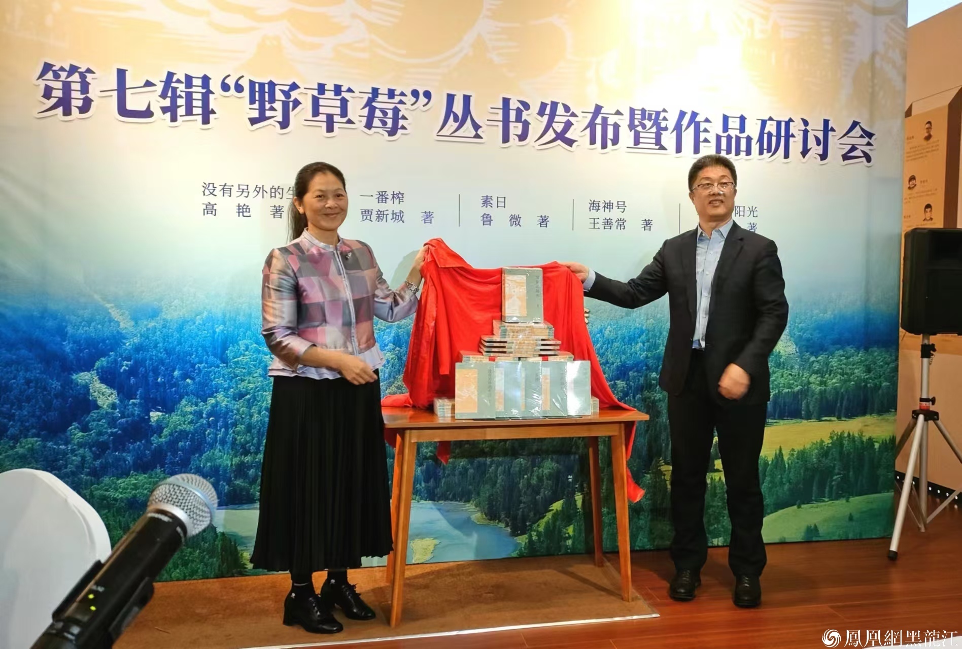 集结龙江文学中坚力量，推动龙江文学繁花似锦“野草莓”丛书发布暨作品研讨会举办