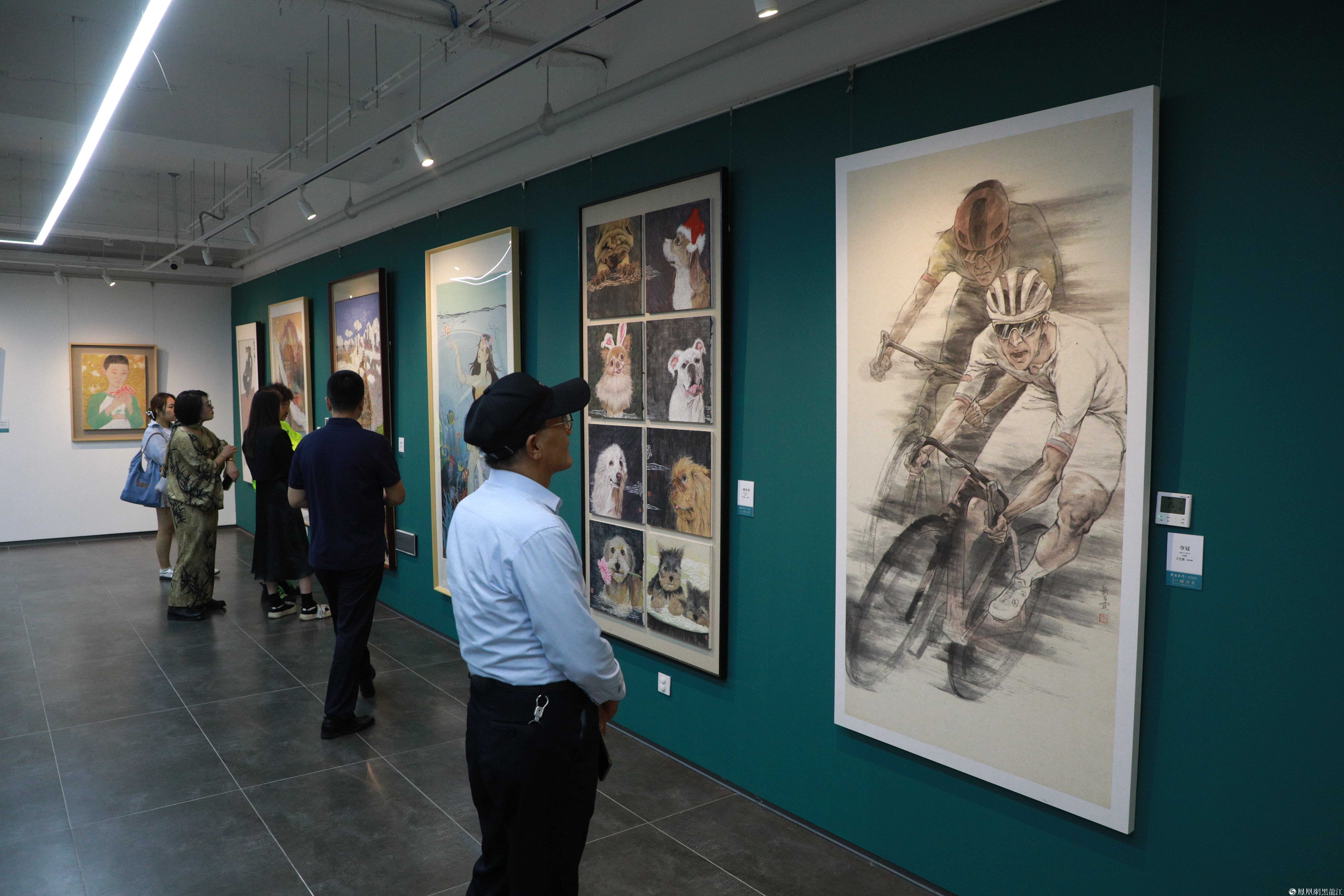 “灿若星河——画院（青年艺术家）优秀创作成果展”暨第六届“一画万象”哈尔滨中国画优秀作品晋京展亮相中国美术报艺术中心