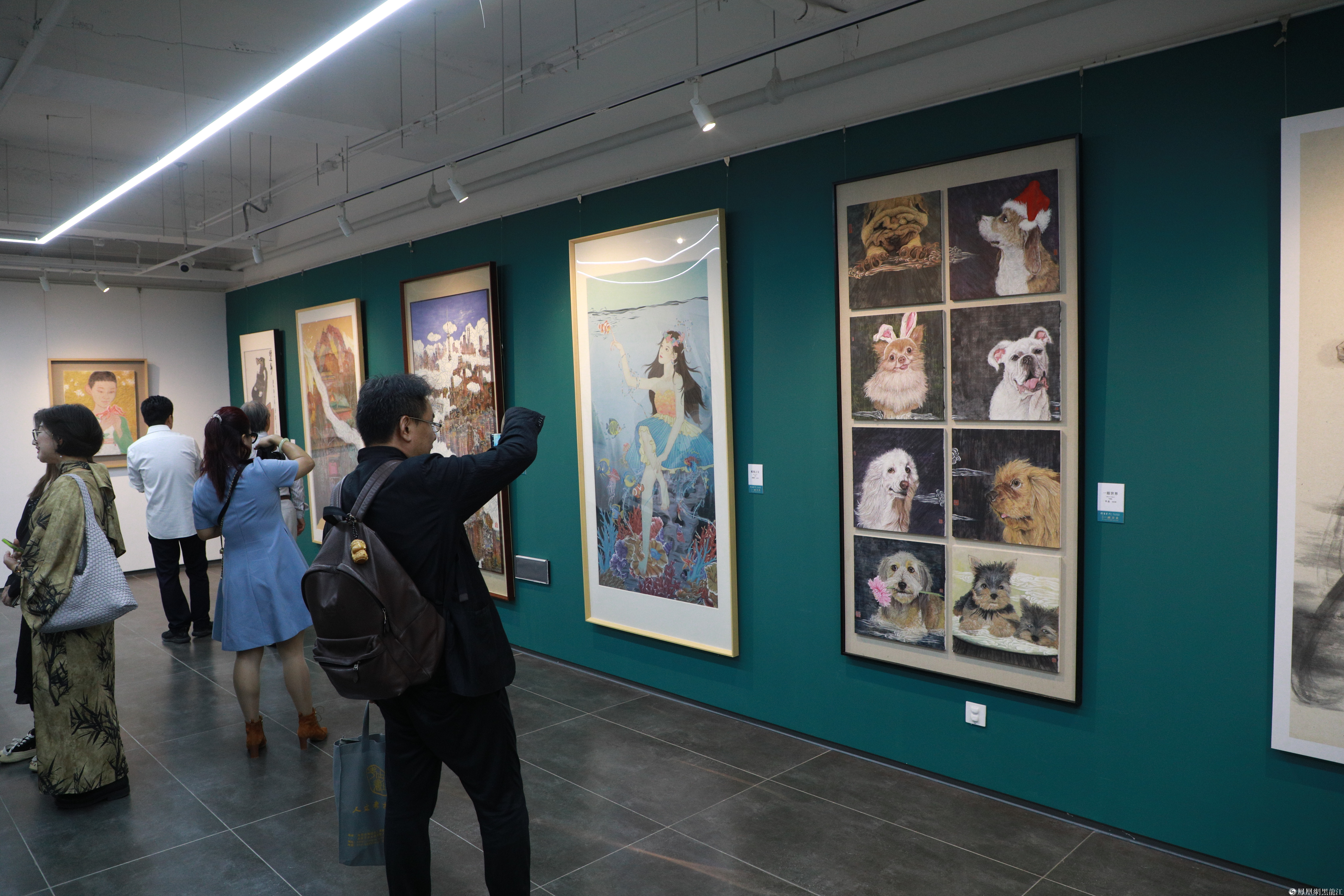 “灿若星河——画院（青年艺术家）优秀创作成果展”暨第六届“一画万象”哈尔滨中国画优秀作品晋京展亮相中国美术报艺术中心