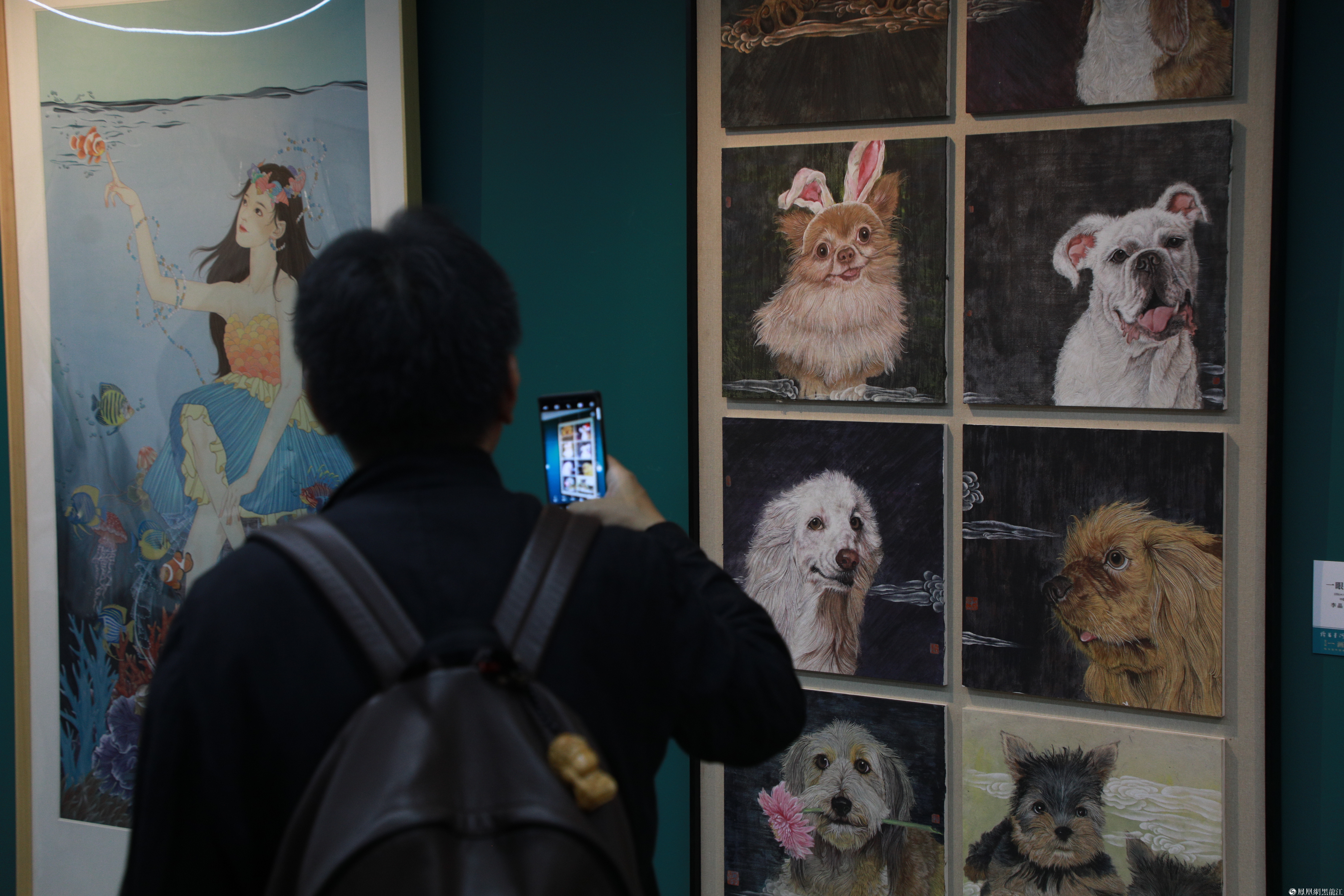 “灿若星河——画院（青年艺术家）优秀创作成果展”暨第六届“一画万象”哈尔滨中国画优秀作品晋京展亮相中国美术报艺术中心